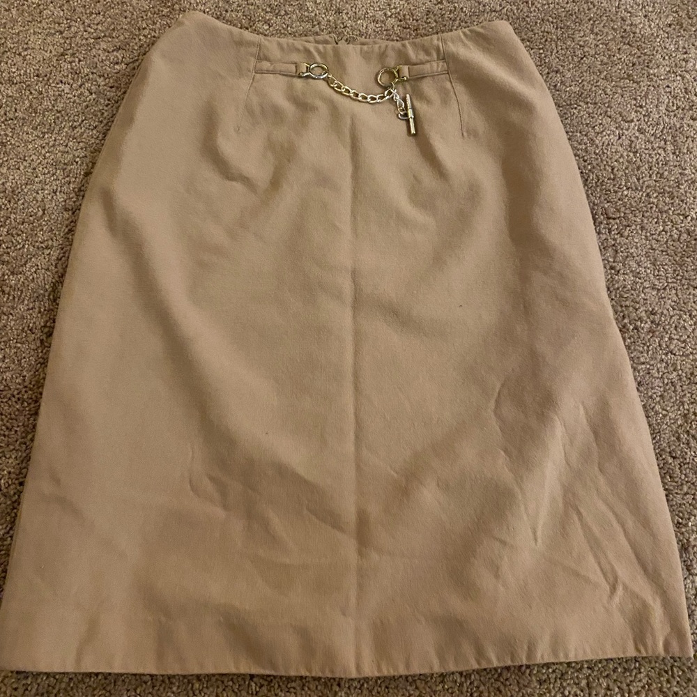 Vintage Oscar de la Renta Wool Skirt!